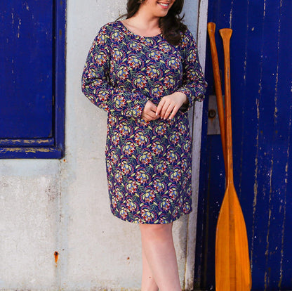Robe droite imprimée UDDI
