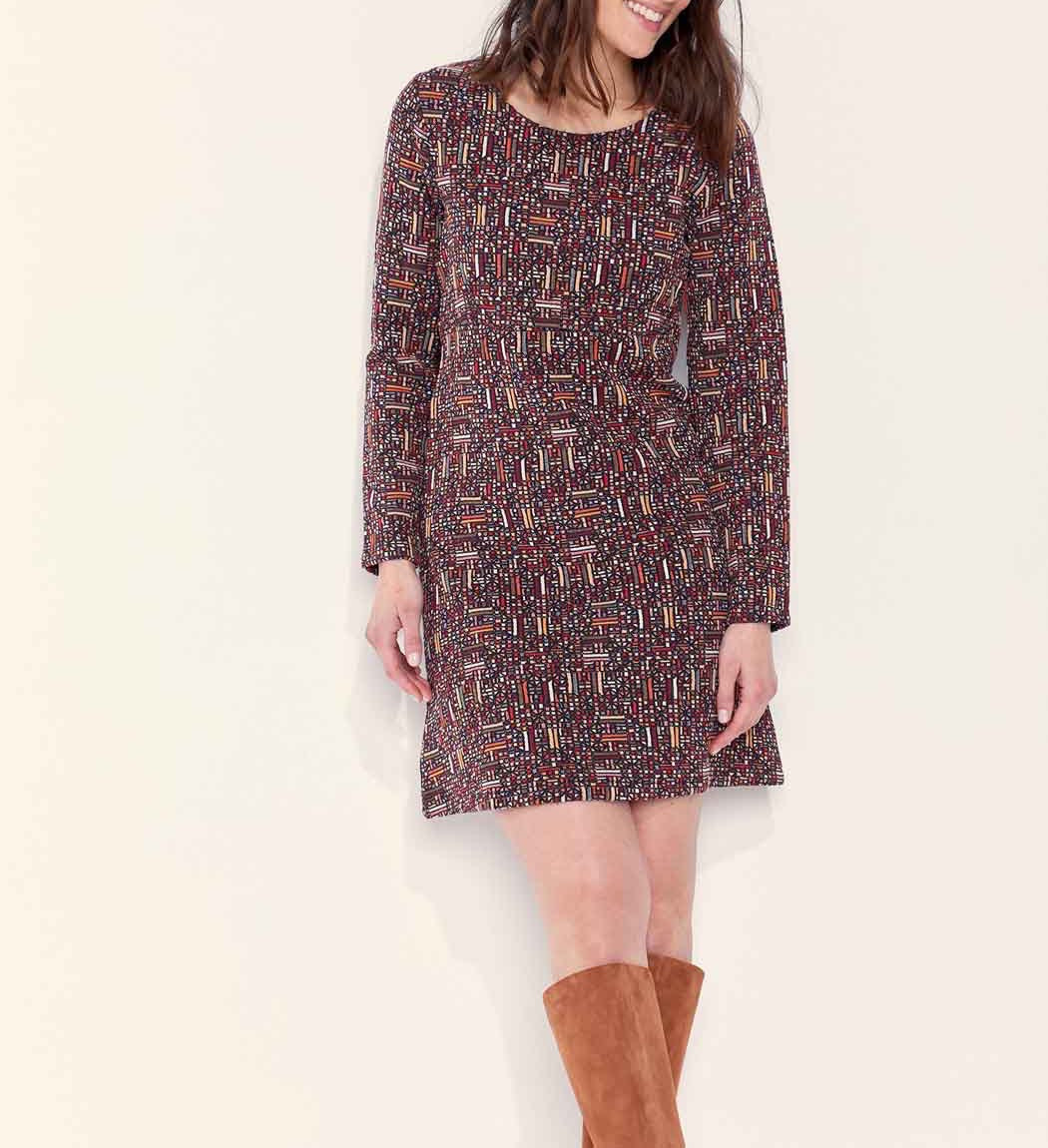 Robe maille fantaisie WABI