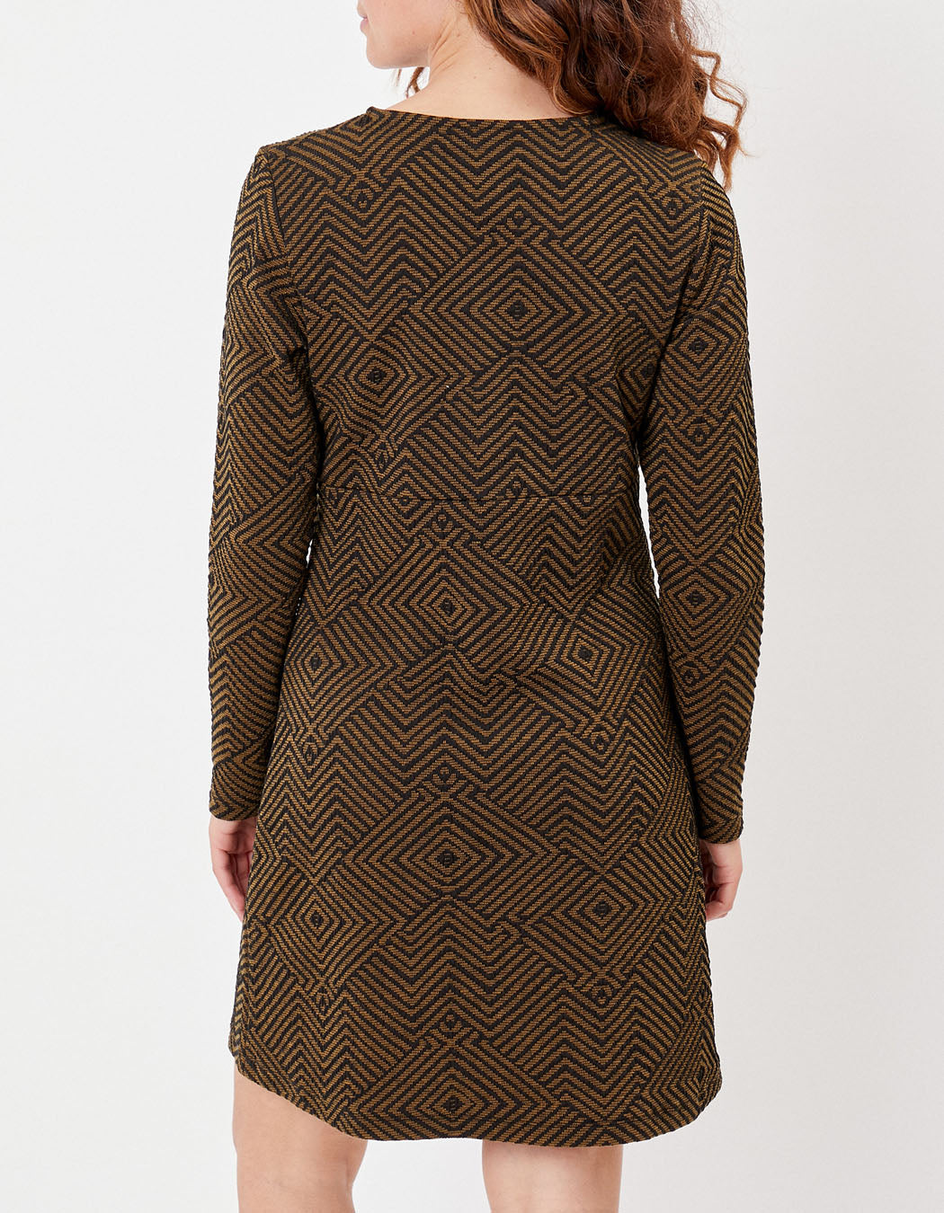 Robe maille ajustée à motifs WILMA