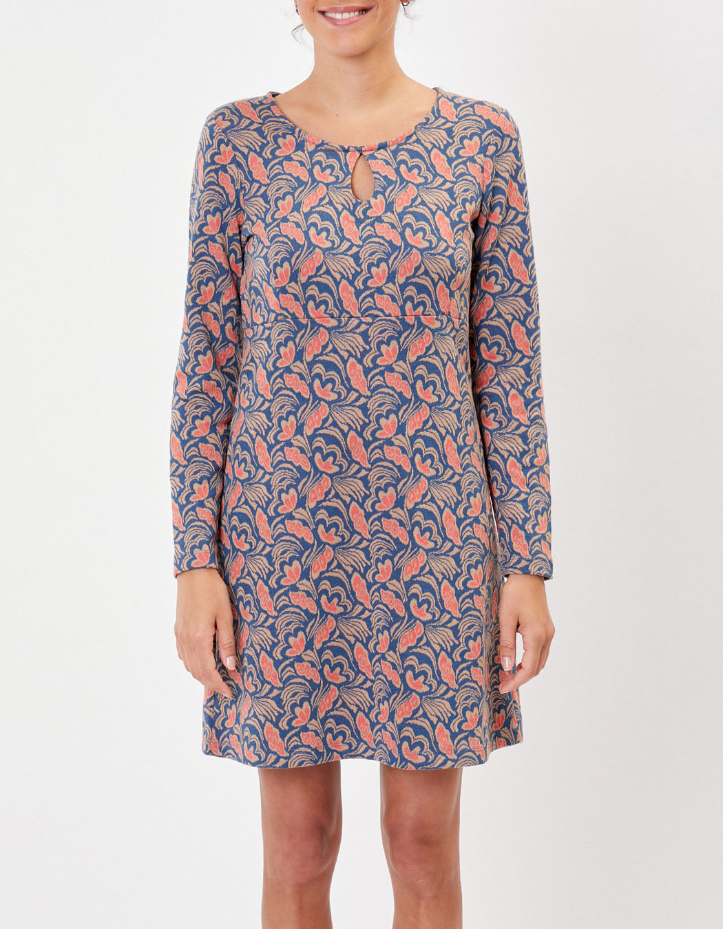 Robe maille ajustée à motifs WILMA