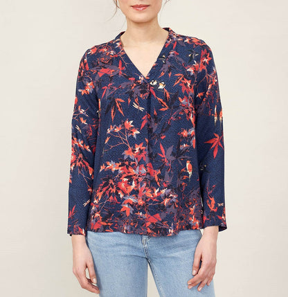 Blouse imprimée ample AWARA