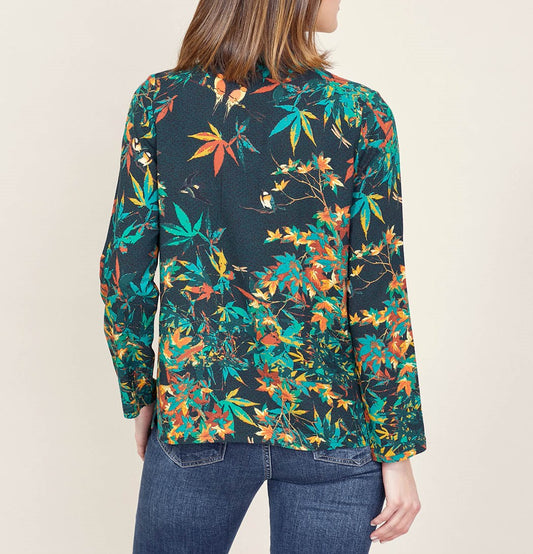 Blouse imprimée ample AWARA