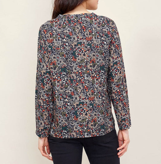 Blouse imprimée ample AWARA