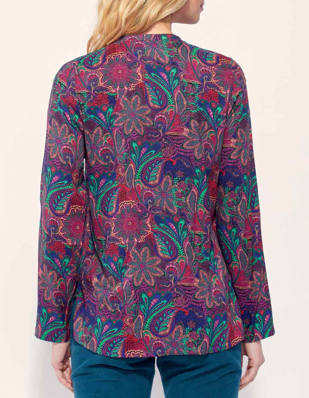 Blouse fluide evasée Ecovero AWARANE