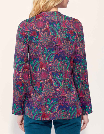 Blouse fluide evasée Ecovero AWARANE