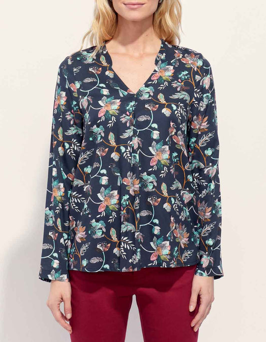 Blouse fluide evasée Ecovero AWARANE