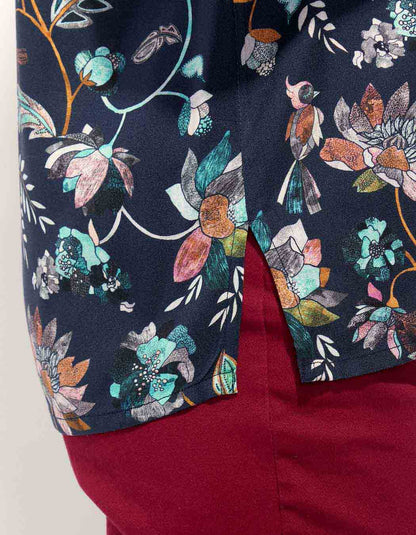Blouse fluide evasée Ecovero AWARANE