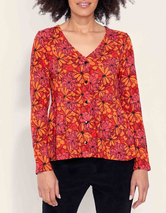Top maille chaude boutonné EYAD