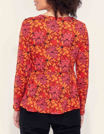 Top maille chaude boutonné EYAD