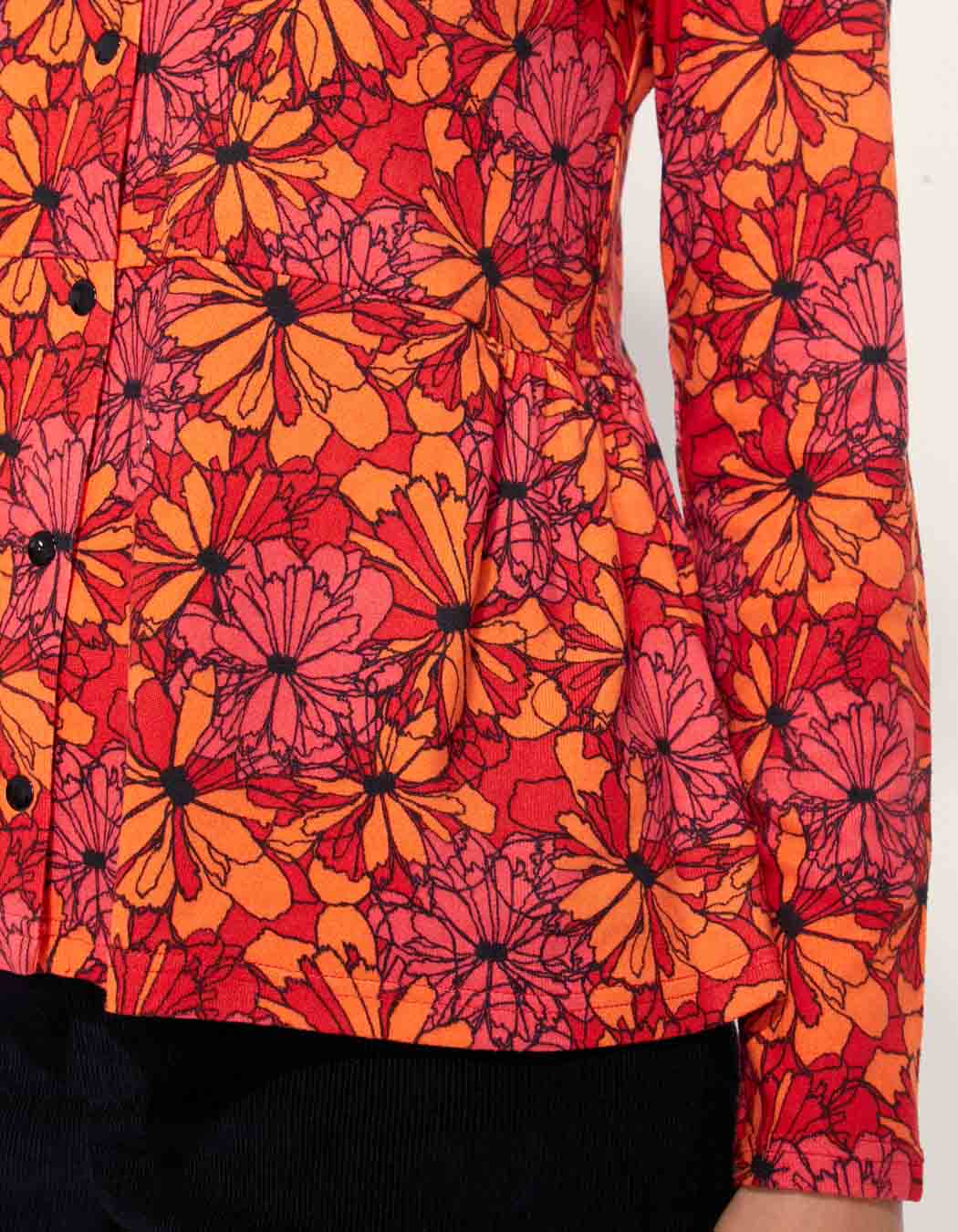 Top maille chaude boutonné EYAD
