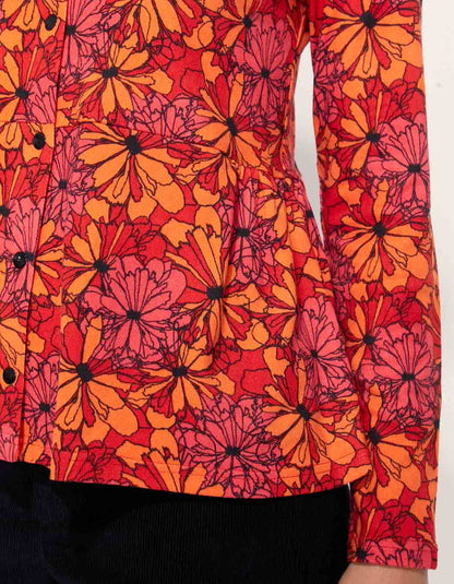 Top maille chaude boutonné EYAD