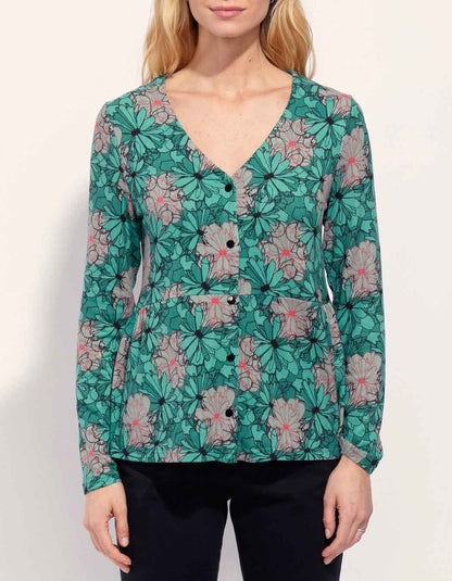 Top maille chaude boutonné EYAD