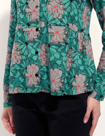 Top maille chaude boutonné EYAD
