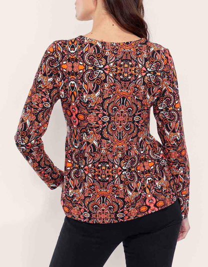Top maille chaude boutonné EYAD