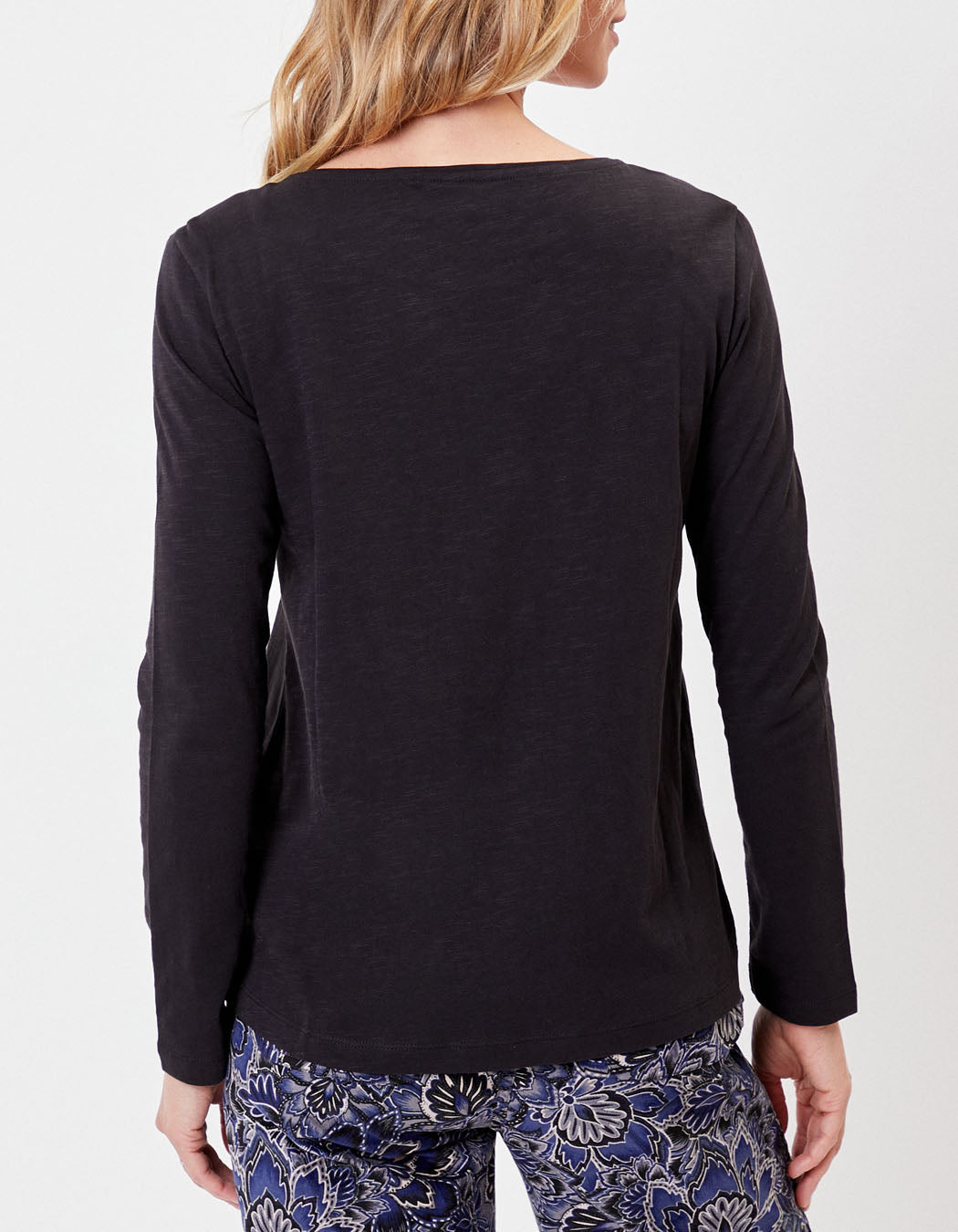 T-shirt coton bio col bateau GONDA