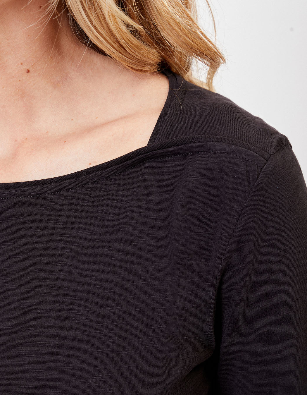 T-shirt coton bio col bateau GONDA