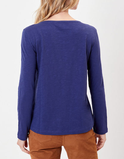 T-shirt coton bio col bateau GONDA