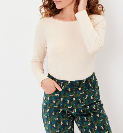T-shirt coton bio col bateau GONDA