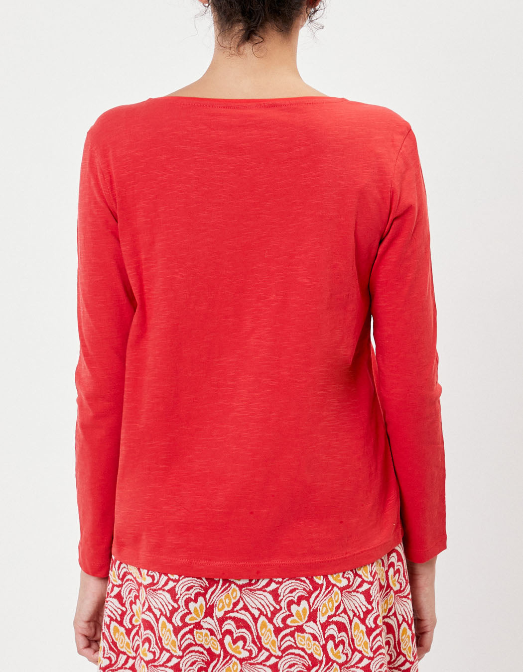 T-shirt coton bio col bateau GONDA