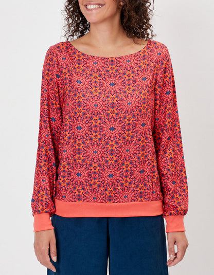 Top fluide sweat imprimé LOSAN