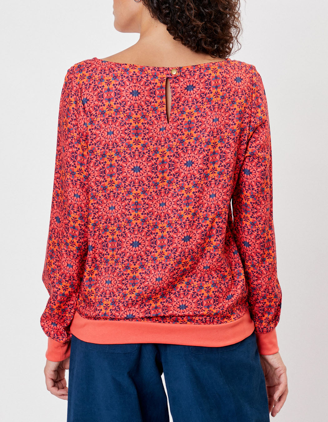 Top fluide sweat imprimé LOSAN