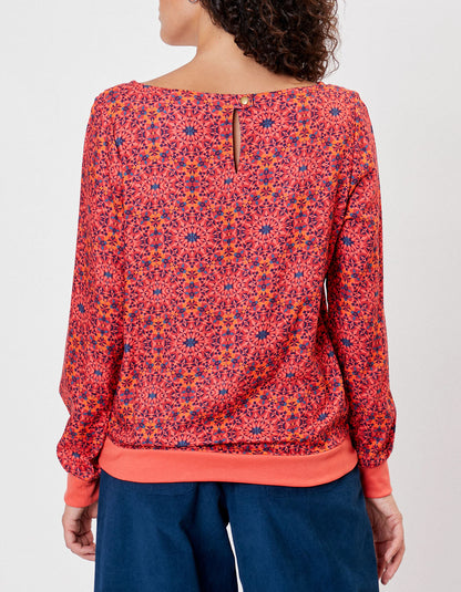 Top fluide sweat imprimé LOSAN