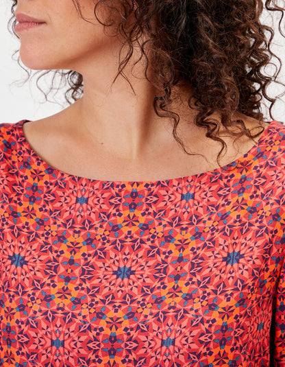 Top fluide sweat imprimé LOSAN