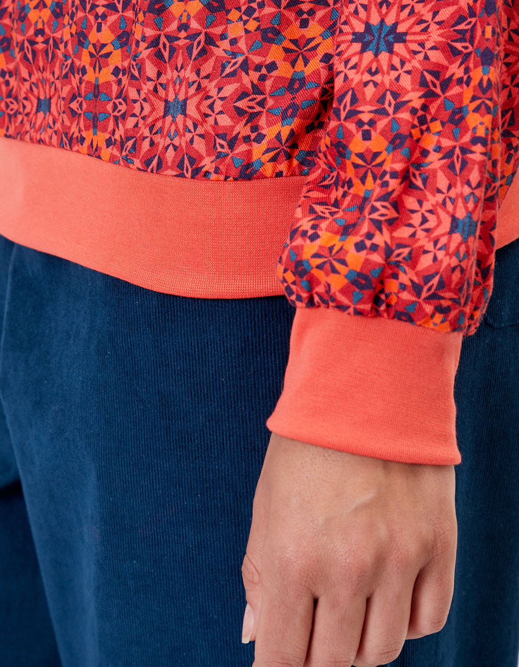 Top fluide sweat imprimé LOSAN