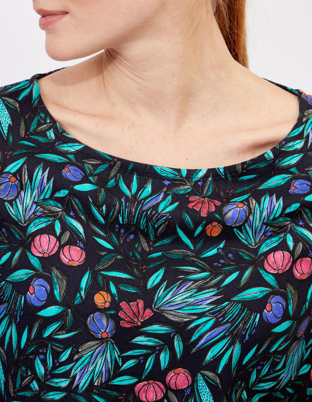 Top fluide sweat imprimé LOSAN