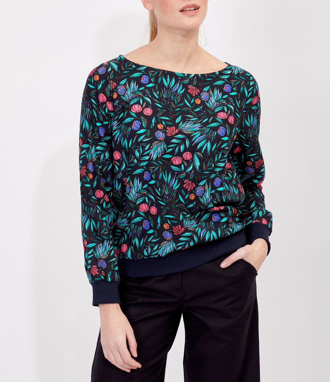 Top fluide sweat imprimé LOSAN