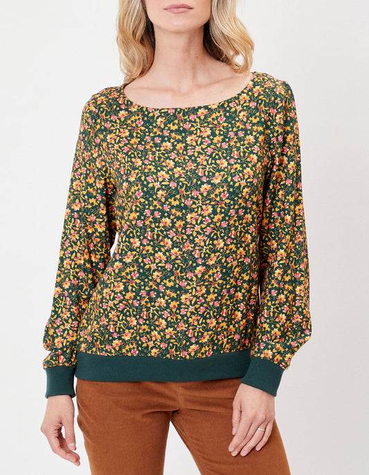 Top fluide sweat imprimé LOSAN