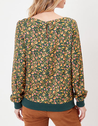 Top fluide sweat imprimé LOSAN