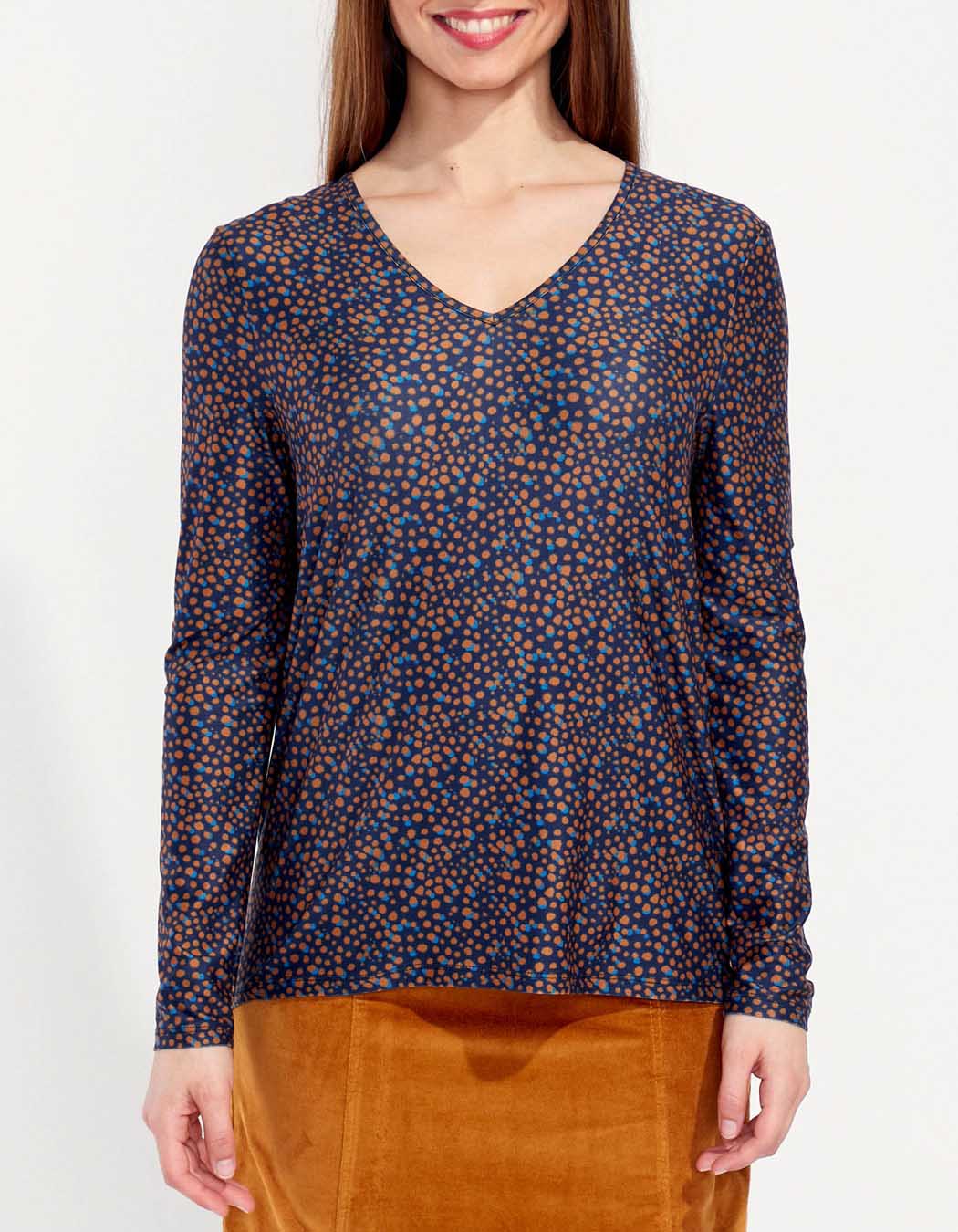 Tee-shirt col V jersey TAIKO