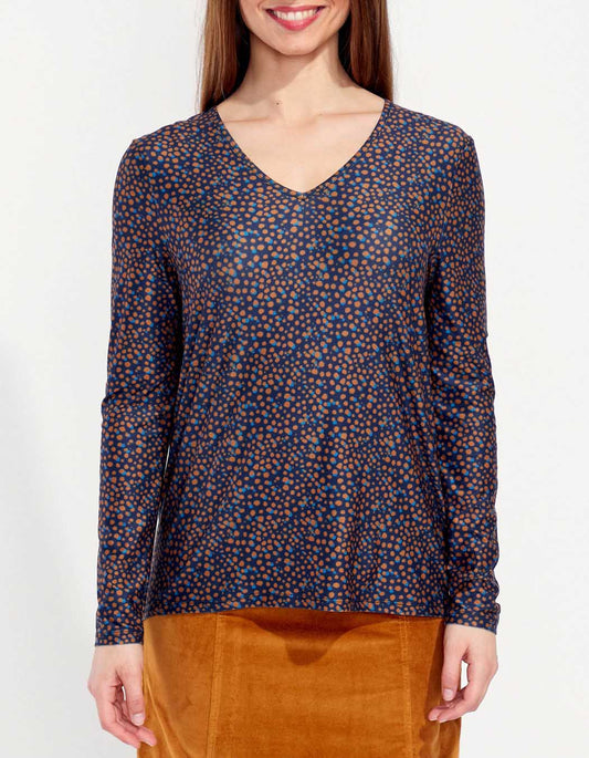 Tee-shirt col V jersey TAIKO