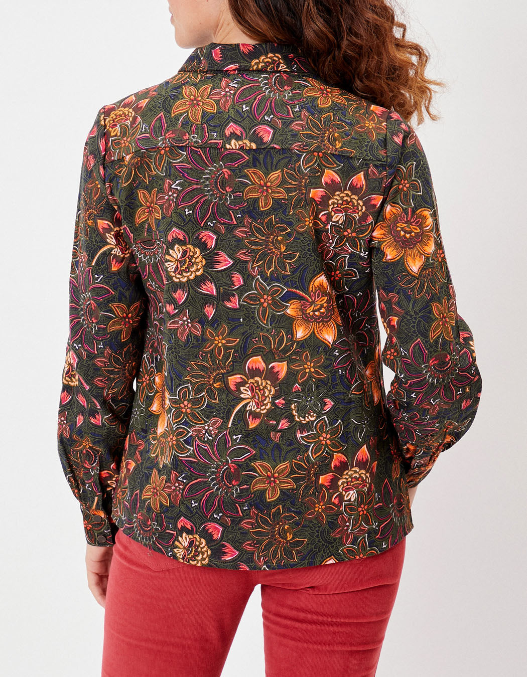 Top chemise boutonné coton bio TJORN