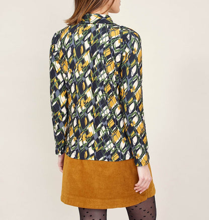 Veste blazer imprimé CATHY