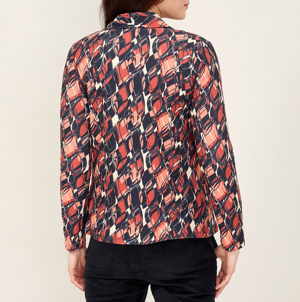 Veste blazer imprimé CATHY