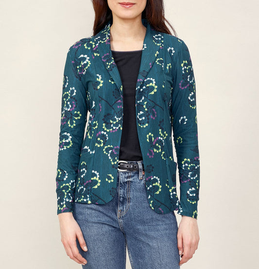 Veste blazer imprimé CATHY