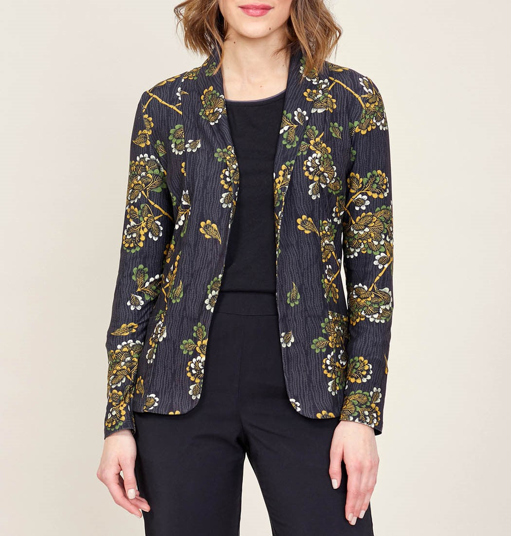 Veste blazer imprimé CATHY