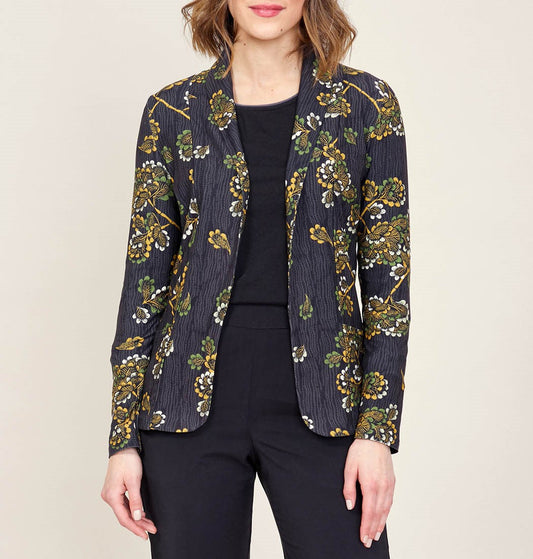 Veste blazer imprimé CATHY