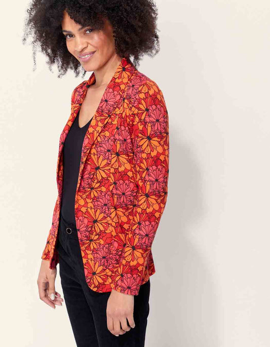 Veste maille chaude cintrée CATLINE