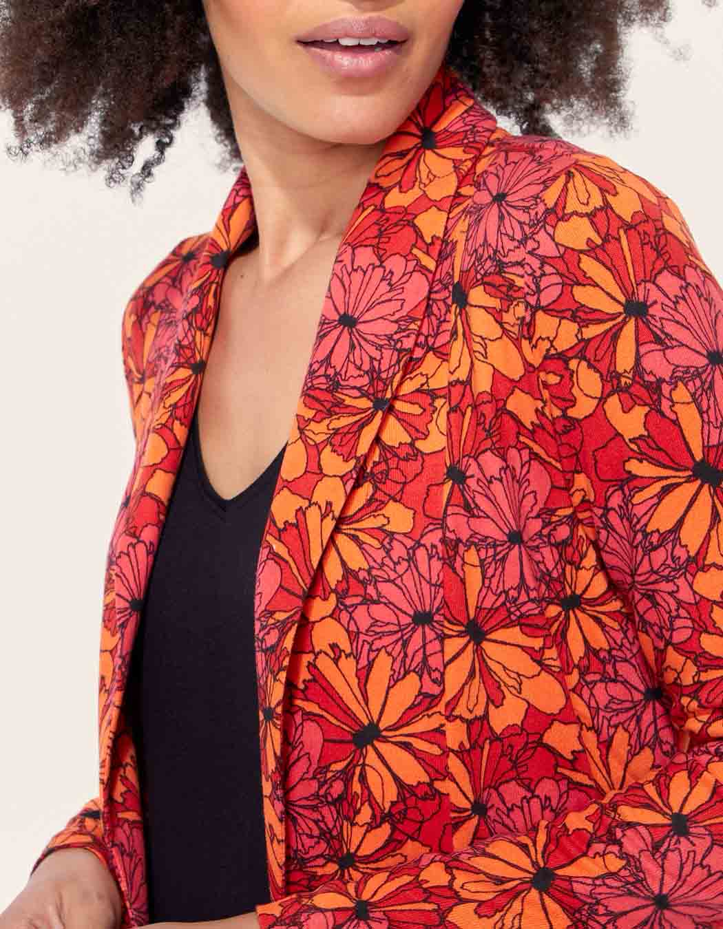 Veste maille chaude cintrée CATLINE