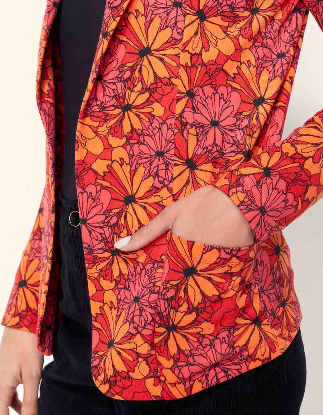 Veste maille chaude cintrée CATLINE