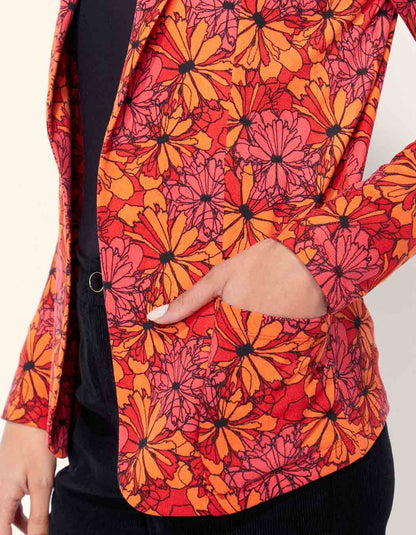 Veste maille chaude cintrée CATLINE