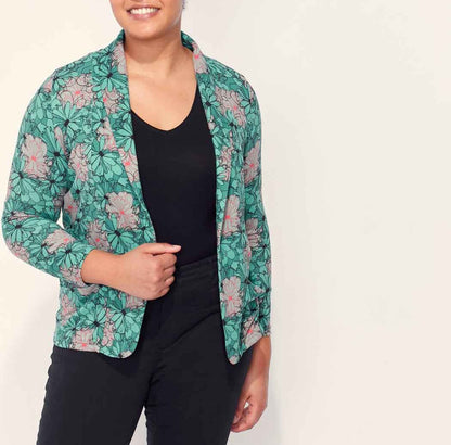 Veste maille chaude cintrée CATLINE