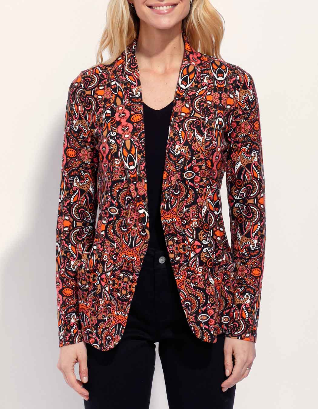 Veste maille chaude cintrée CATLINE