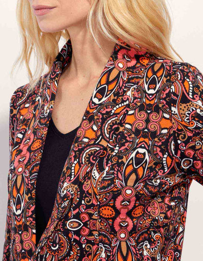 Veste maille chaude cintrée CATLINE