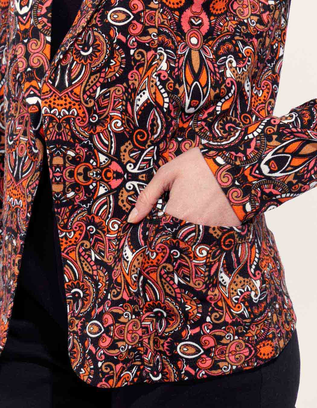 Veste maille chaude cintrée CATLINE