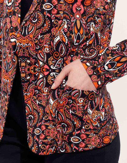 Veste maille chaude cintrée CATLINE
