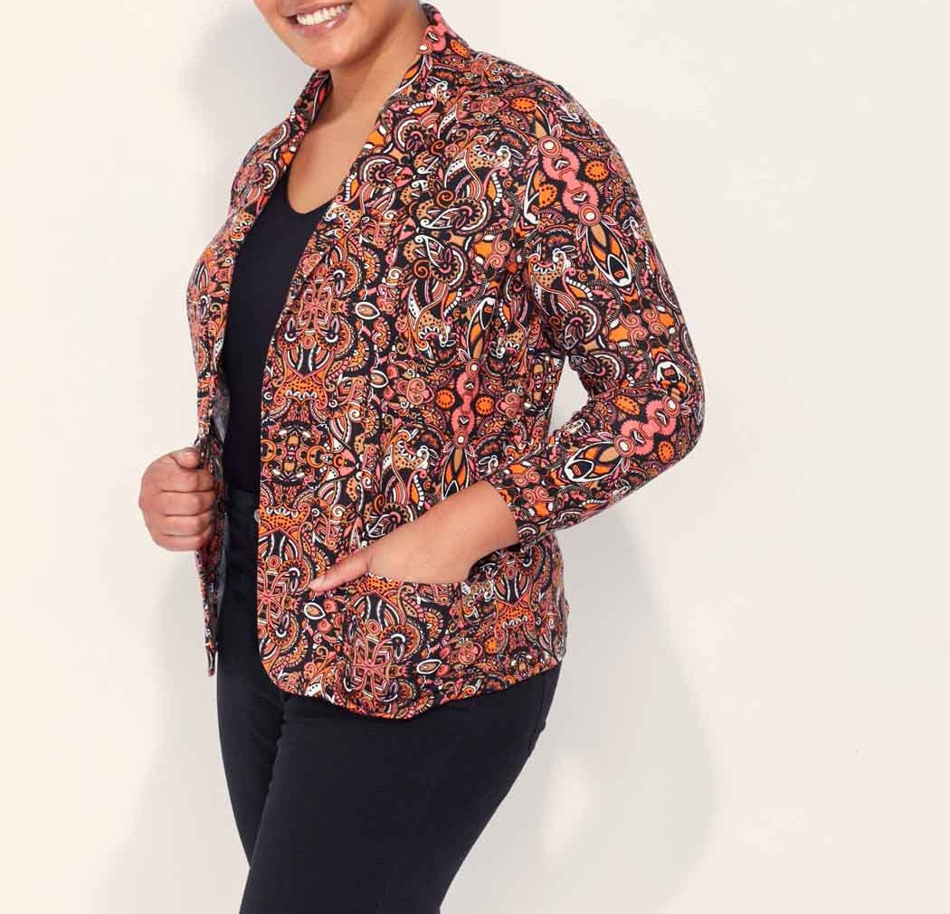 Veste maille chaude cintrée CATLINE